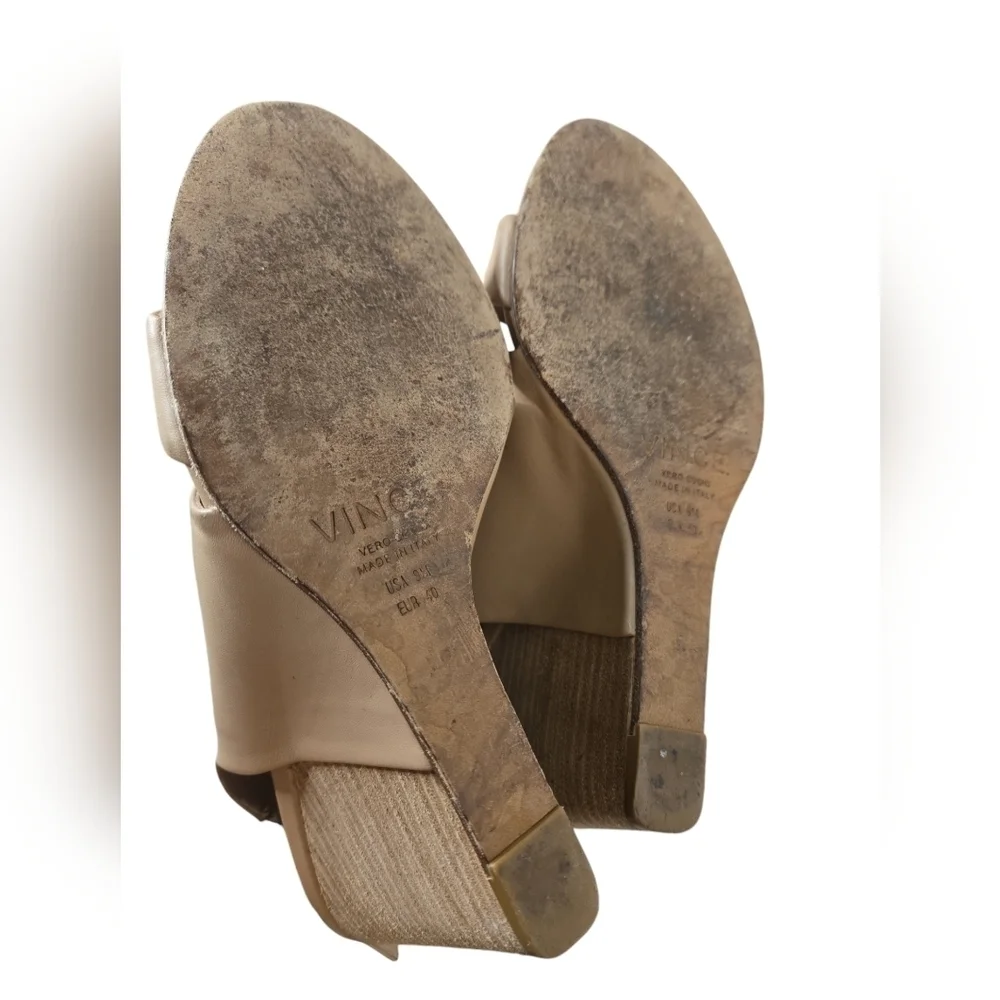 Vince Karen Wedge Glove Sandal Size 9M